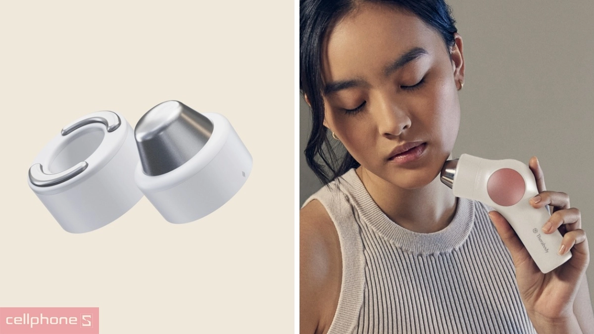 Liệu pháp nhiệt của máy massage mặt massage TheraFace Pro