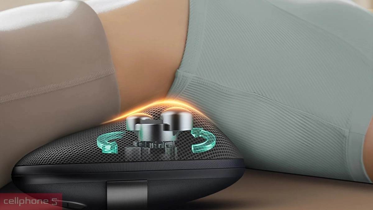 Gối massage Philips PPM3307– Giải pháp thư giãn giảm căng thẳng