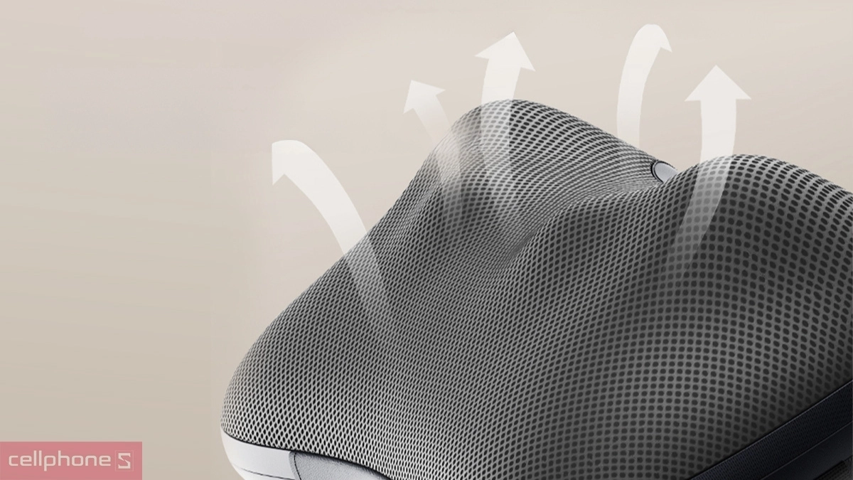 Chỉ 1 nút điều khiển đơn giản, thời lượng massage được giới hạn