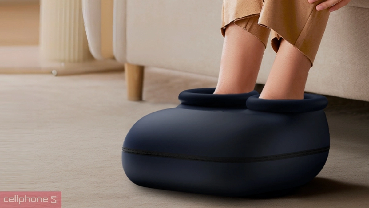 Máy massage chân Philips PPM6333 – Massage 360 độ, chườm ấm đa cấp