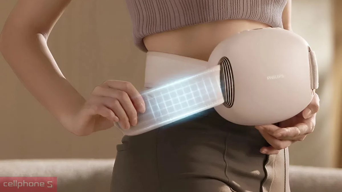 Máy Massage Đai Bụng Philips PPM4371 – Công suất 12W đa năng, 3 tốc độ massage