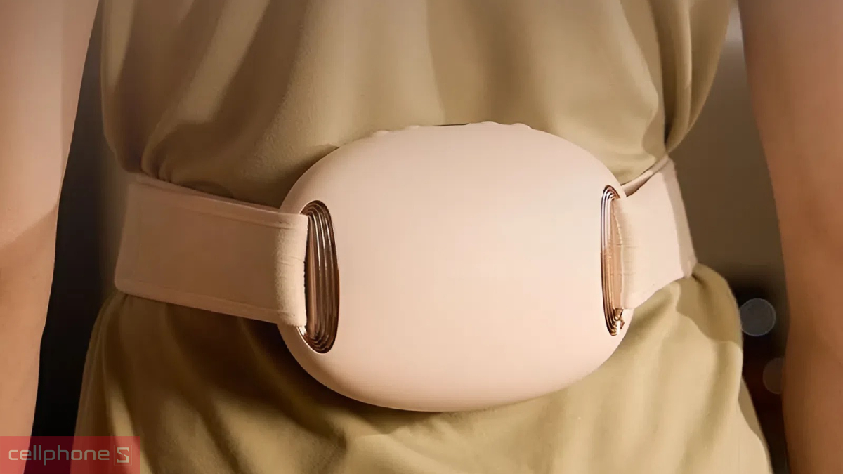 Màn hình điện tử hiển thị sắc nét, chức năng chườm ấm cải tiến