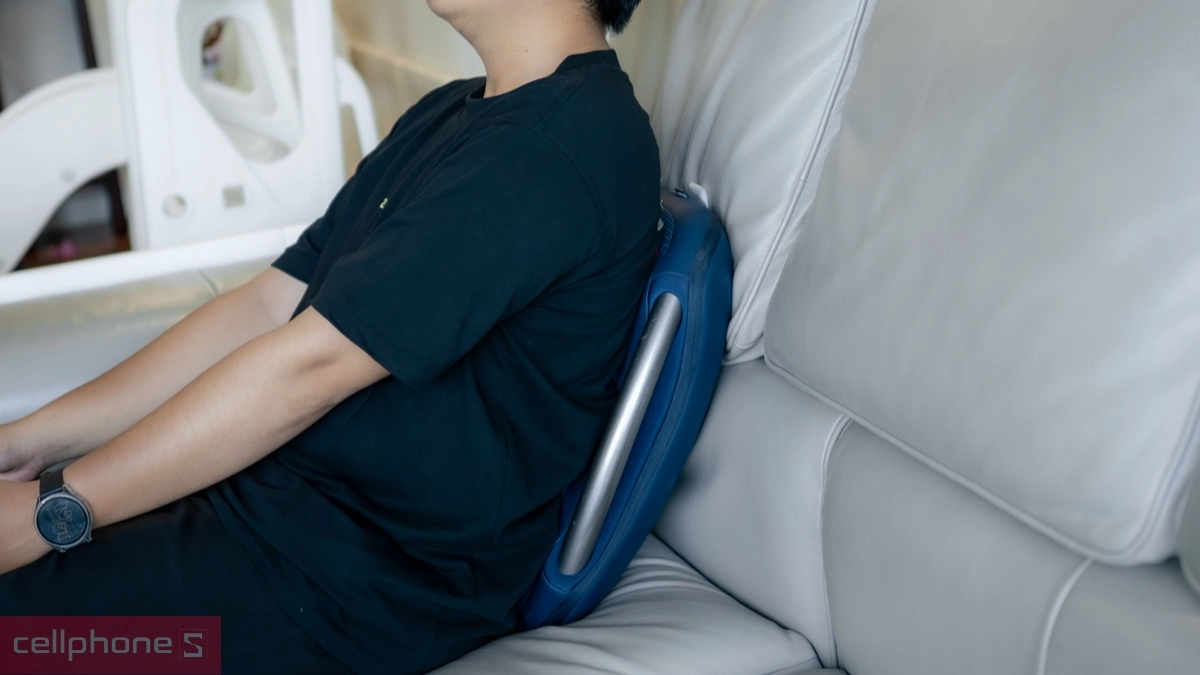 Máy Massage Lưng Philips PPM4501 - Máy massage có kiểu dáng công thái học với nhiều chế độ hoạt động