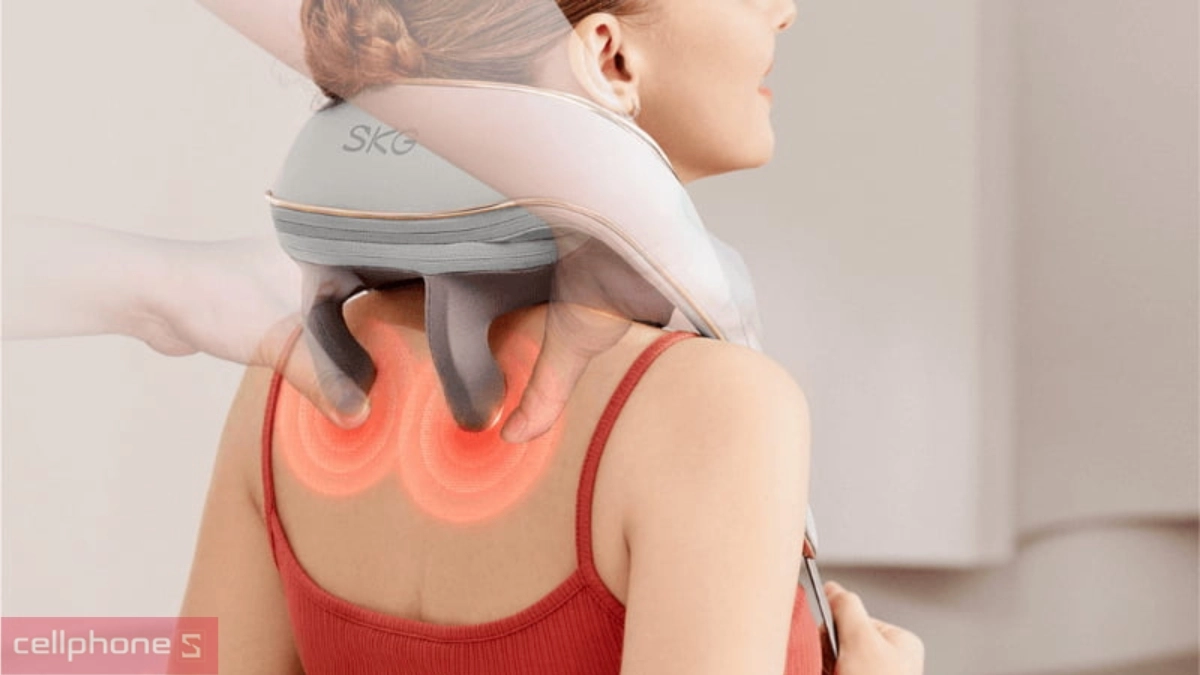 Chế độ máy massage cổ vai gáy SKG H5 Mini