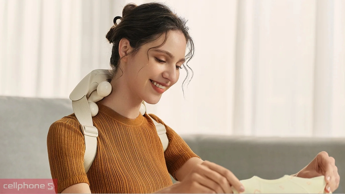 Máy massage cổ vai gáy SKG HS500-2 - Thư giãn sâu, xoa dịu mọi căng thẳng