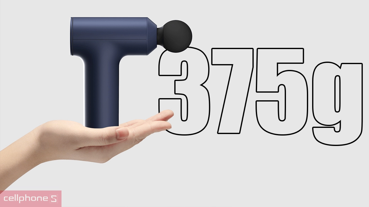 Thiết kế máy massage cầm tay Xiaomi Fascia Gun mini GL