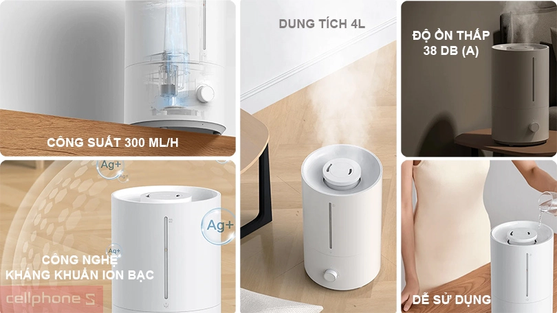 Máy phun sương tạo ẩm Xiaomi Smart Humidifier 2 Lite