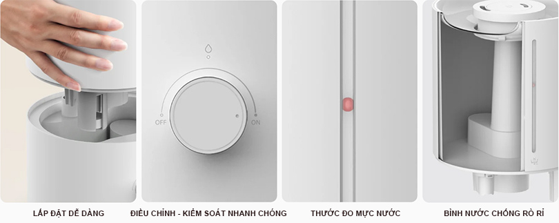 Đánh giá máy phun sương tạo ẩm Xiaomi Smart Humidifier 2 Lite