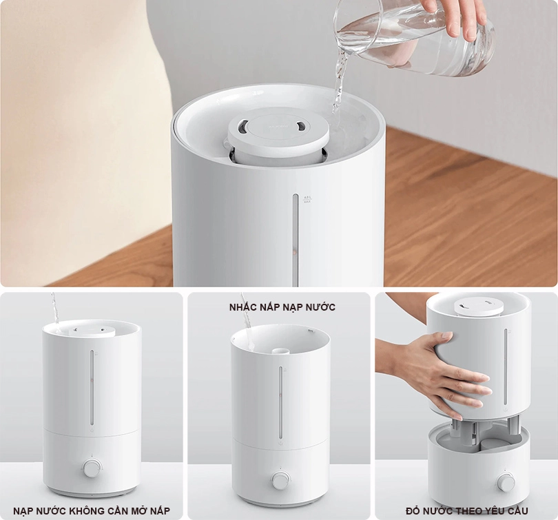 Đánh giá máy phun sương tạo ẩm Xiaomi Smart Humidifier 2 Lite