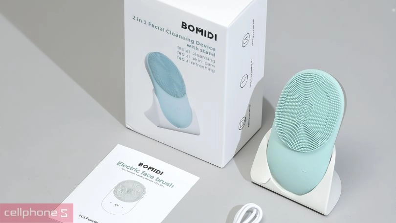 Pin máy rửa mặt Bomidi FC1