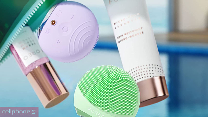 Máy rửa mặt Foreo Luna 4 Go - Thiết kế nhỏ gọn