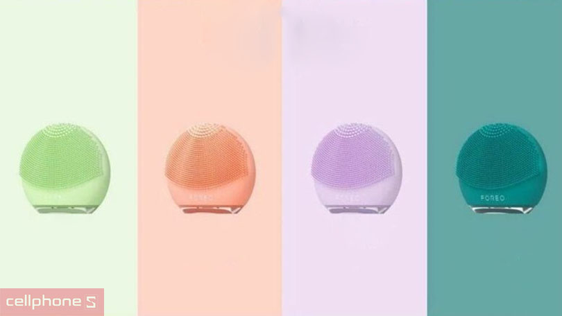 Máy rửa mặt Foreo Luna 4 Go - Thiết kế nhỏ gọn
