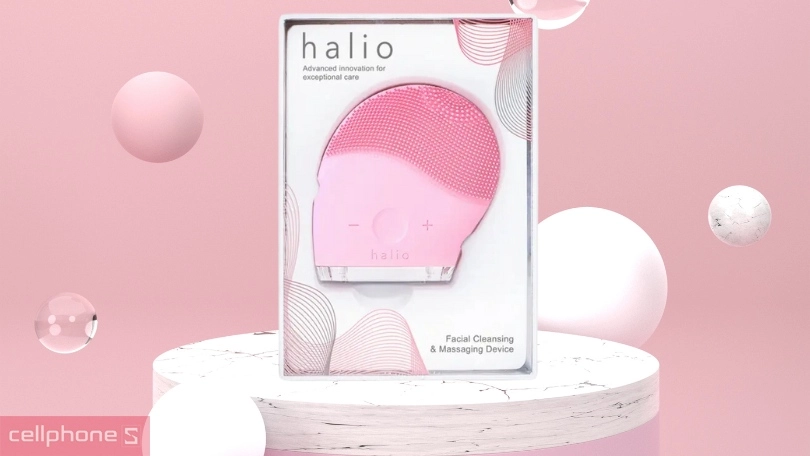 Máy rửa mặt Halio Facial Cleansing Massaging Device – Làn da sạch sâu, khỏe khoắn