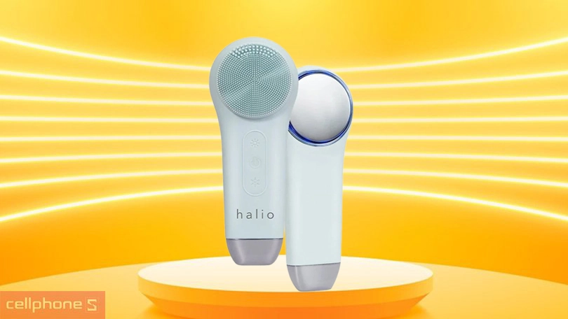 Máy rửa mặt massage Halio Multi Task Cleansing Massaging Device - Làm sạch sâu, trẻ hóa da vượt trội