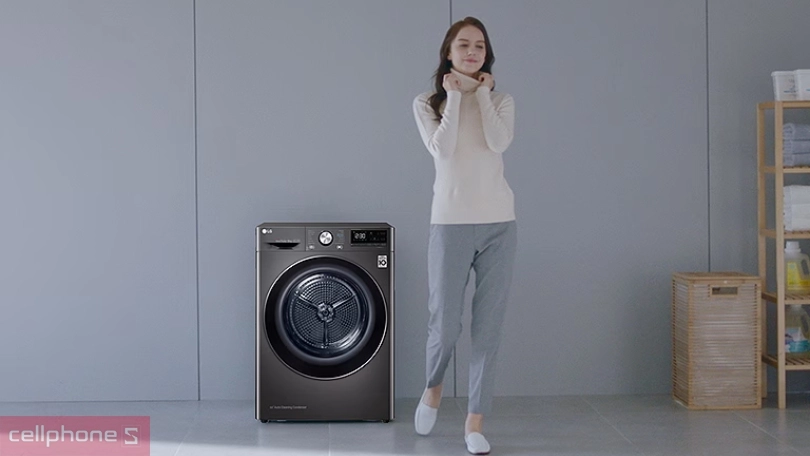 Vì sao nên mua máy sấy LG Inverter bơm nhiệt 10.5kg DVHP50W