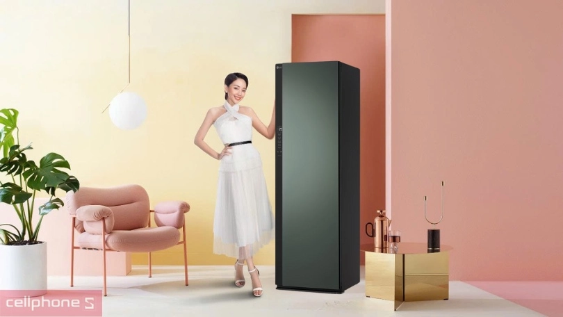 Hướng dẫn sử dụng tủ chăm sóc quần áo thông minh LG Styler Inverter 5 móc SC5MNR4G