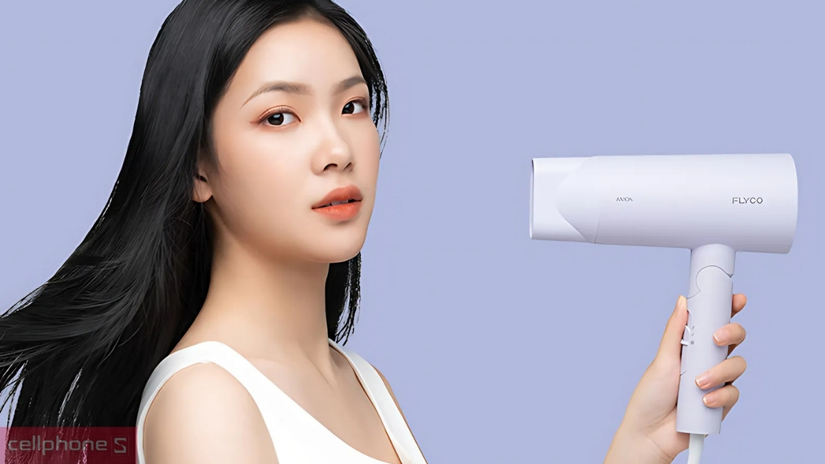 Các chế độ sấy linh hoạt của máy sấy tóc Flyco FH6277VN 1800W