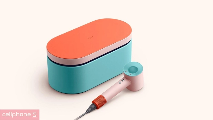 Máy sấy tóc Dyson Supersonic Hairdryer HD15 Ceramic Pop Blush Limited Edition - Nhỏ gọn, động cơ mạnh mẽ