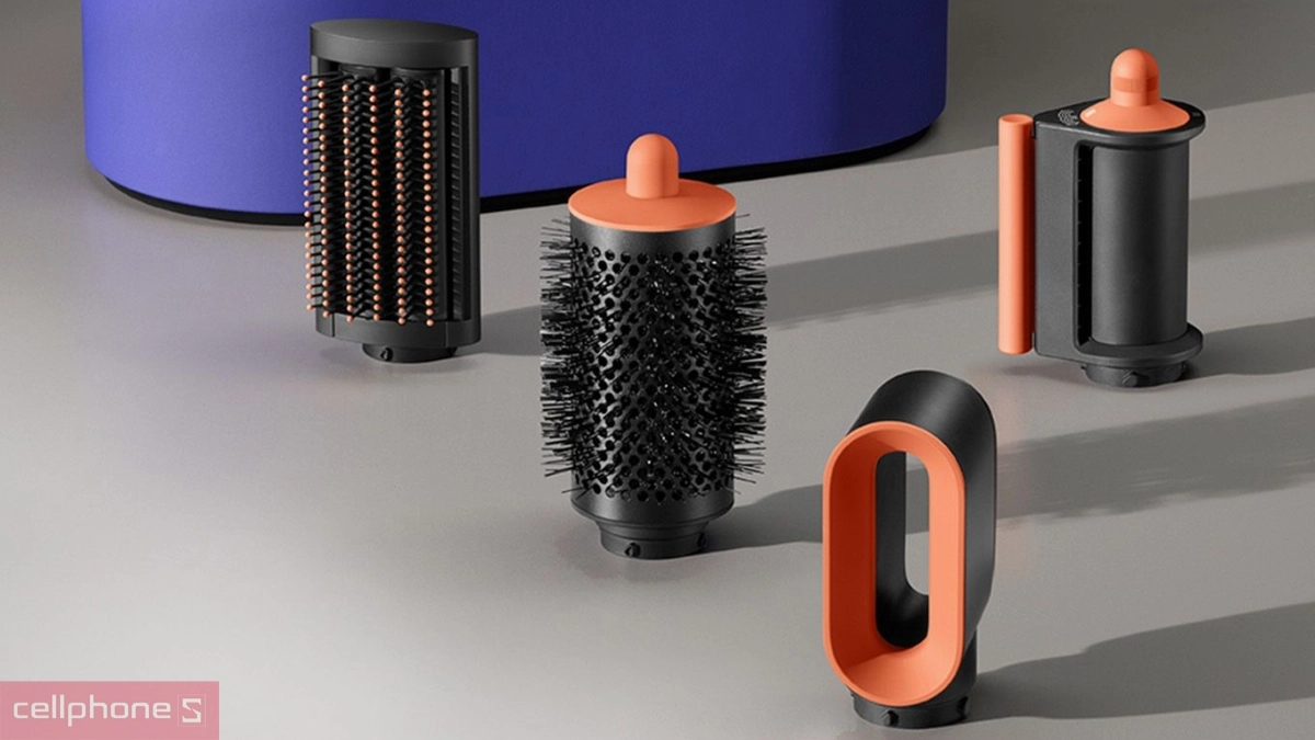 Phụ kiện đi kèm máy tạo kiểu tóc Dyson Airwrap HS08 Straight+Wavy