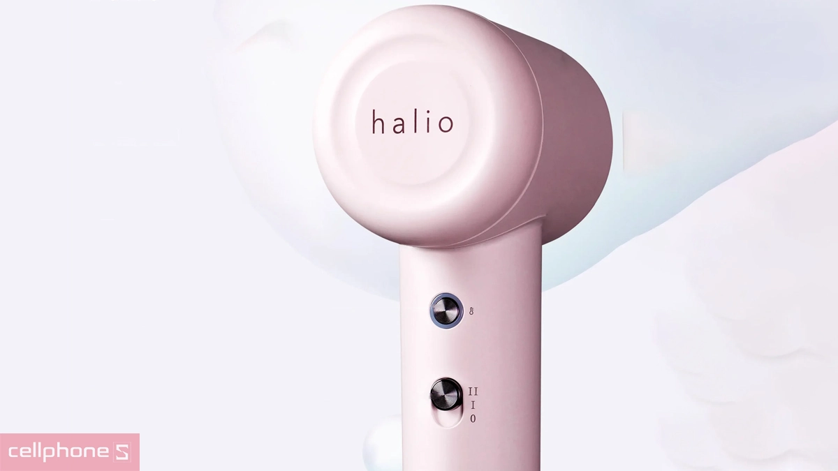 Máy sấy tóc Halio High Speed Ionic Hair Dryer sở hữu kiểu dáng hiện đại