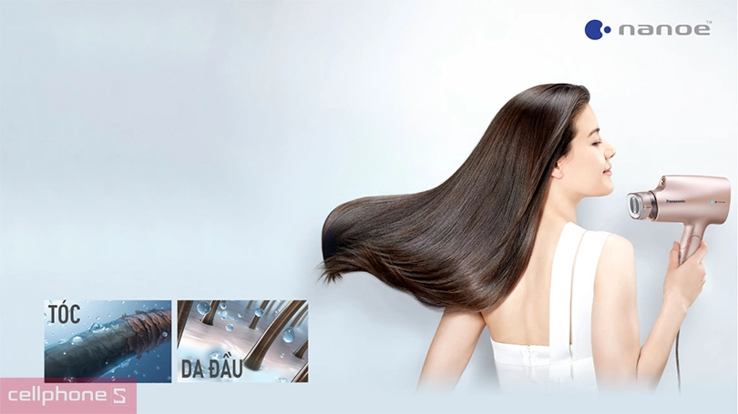 Máy sấy tóc Panasonic EH-NA27 – Trang bị công nghệ naoe, sấy khô và dưỡng tóc hiệu quả