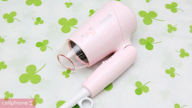 Máy sấy tóc Philips BHC010/00 - Công suất sấy, làm khô tóc mạnh mẽ, an toàn hơn với tính năng tự ngắt điện