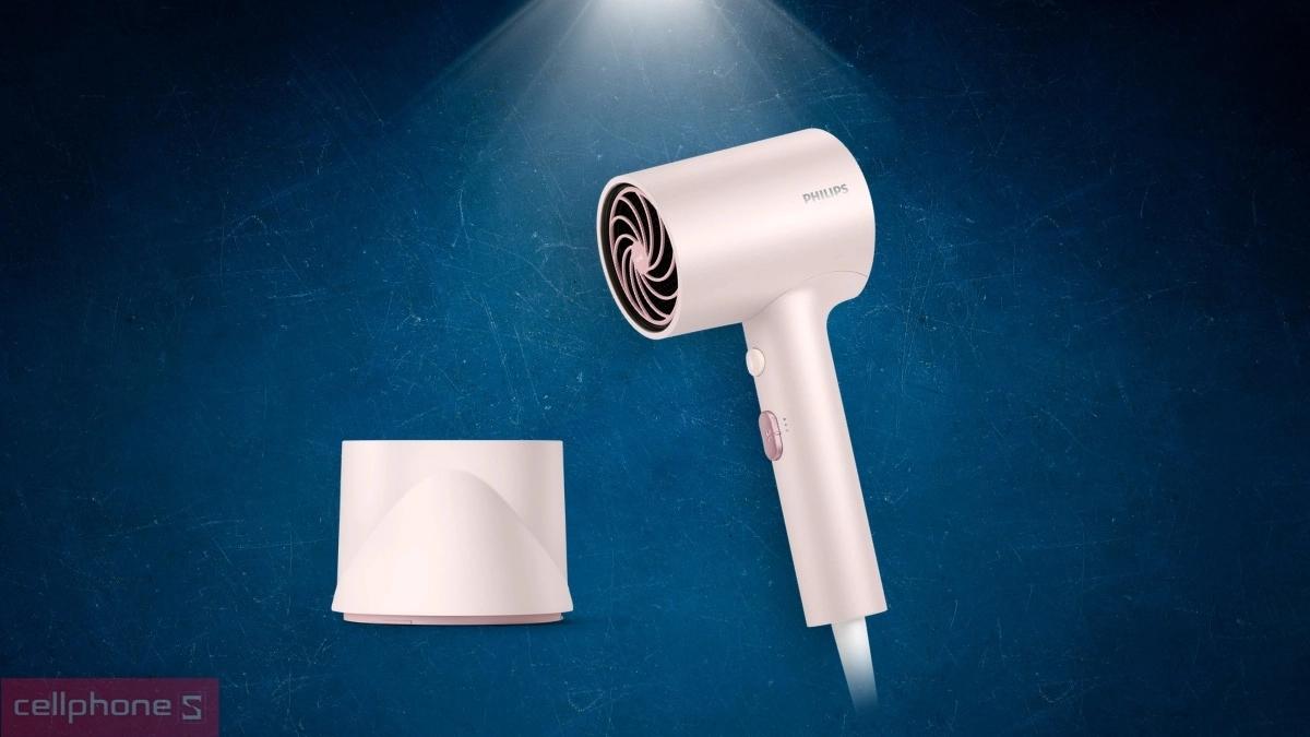 Cầm nhẹ tay, sấy dễ dàng