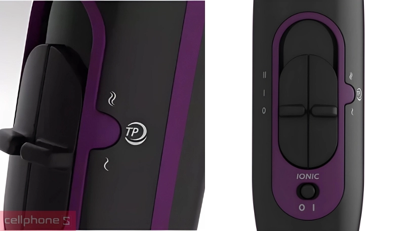 Máy sấy tóc Philips HP8233/00: sấy và tạo kiểu nhanh hơn với nhiệt độ thấp hơn