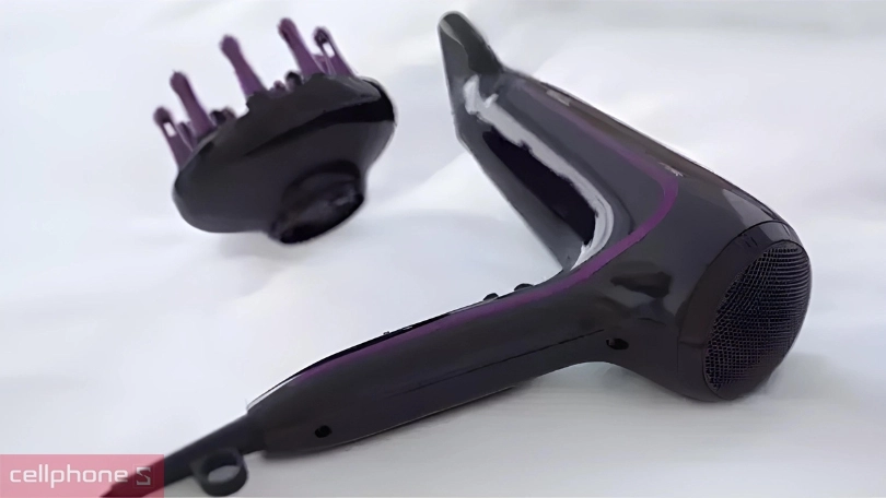 Máy sấy tóc Philips HP8233/00: sấy và tạo kiểu nhanh hơn với nhiệt độ thấp hơn