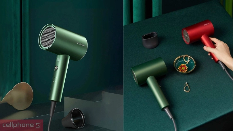 Chọn máy sấy tóc dựa vào thiết kế, trọng lượng