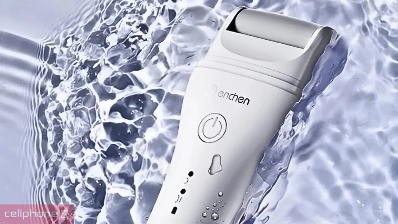 Máy chà gót chân Enchen Rock: con lăn 360 độ, pin 1500mAh, kháng nước IPX6 an toàn
