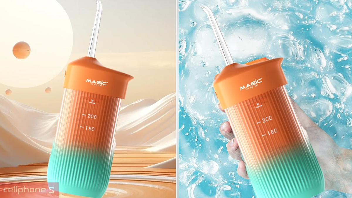 Thiết kế tinh tế và 4 đầu tăm khác nhau