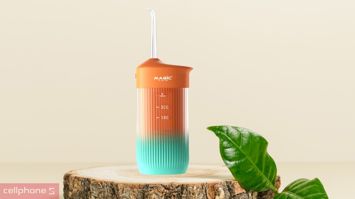 Máy tăm nước Magic B-01 - Thiết kế loại bỏ mảng bám hiệu quả