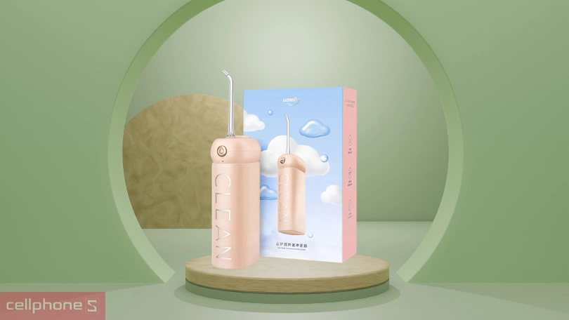 Máy tăm nước Usmile CY1 - làm sạch răng bằng công nghệ sóng xung kích hiện đại