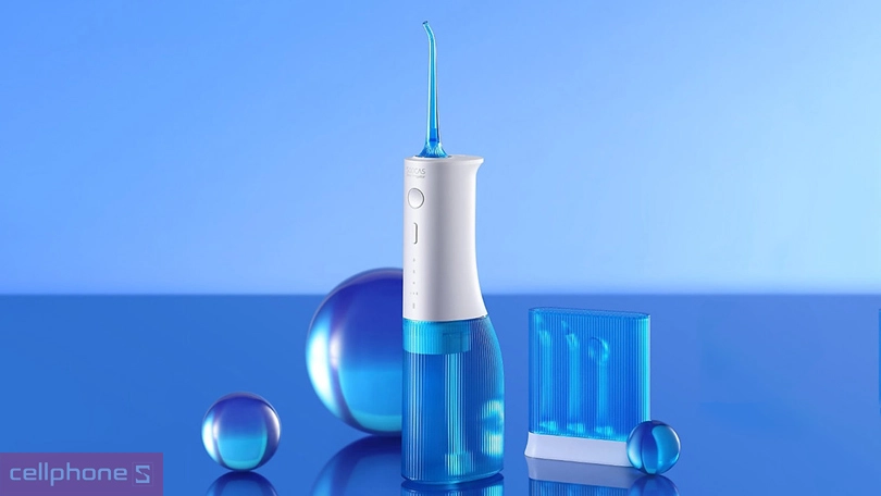 Sử dụng máy tăm nước Xiaomi tiết kiệm thời gian