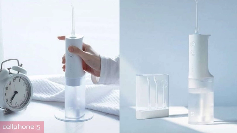 Chọn lựa tăm nước Xiaomi theo thiết kế