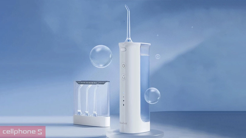 Sử dụng máy tăm nước Xiaomi làm sạch hiệu quả