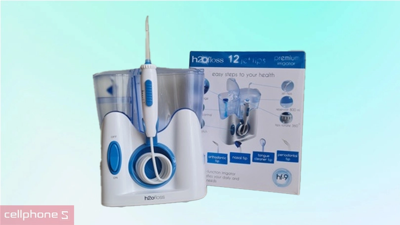 Tính năng trên máy tăm nước H2ofloss HF-9