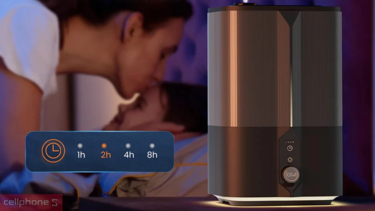 Tính năng hẹn giờ và ngắt điện tự động thông minh