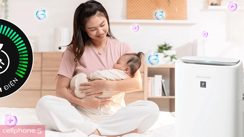 Sharp KI-N40V-H - Máy lọc không khí và tạo ẩm chất lượng