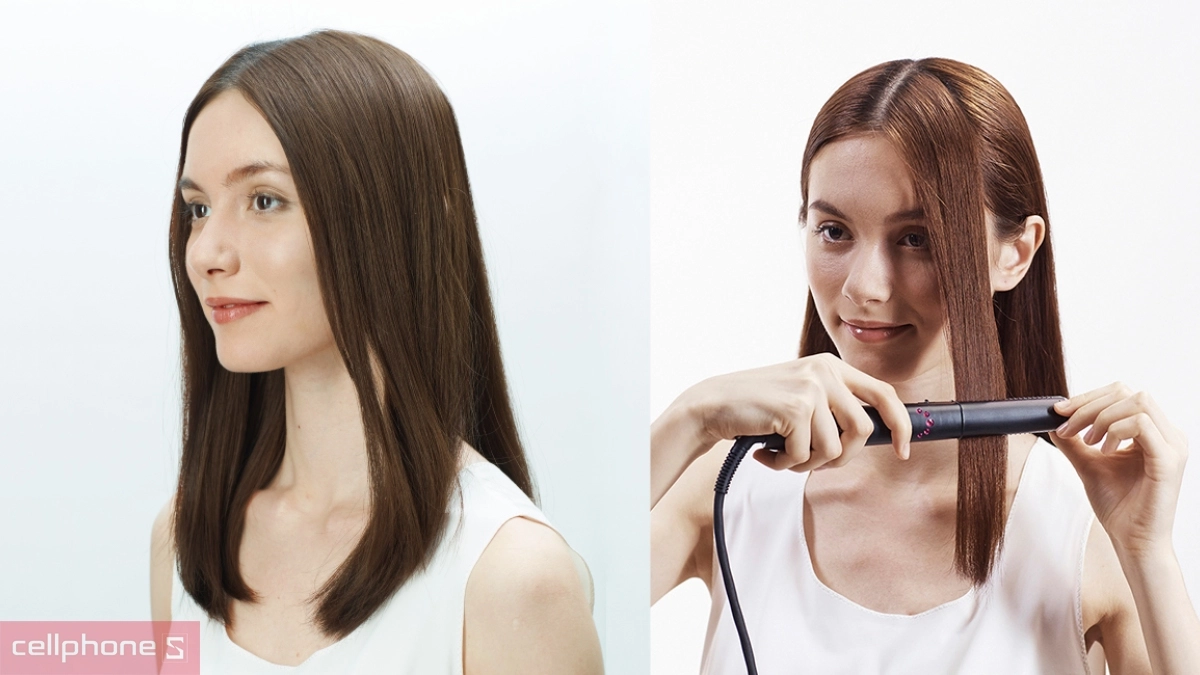 Thiết kế máy duỗi tạo kiểu tóc Panasonic EH-HV11-K645