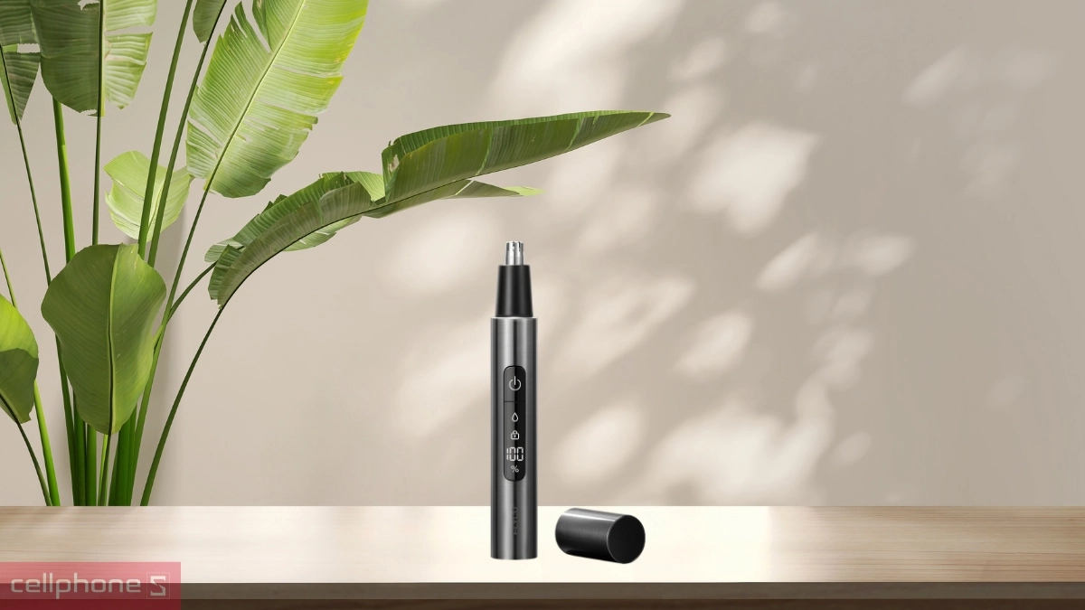Thiết kế dạng bút của máy tỉa lông mũi Flyco FS5616VN