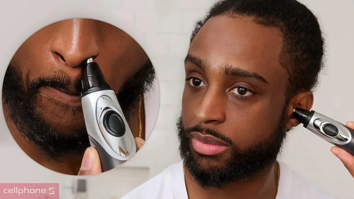 Máy tỉa lông mũi đa năng