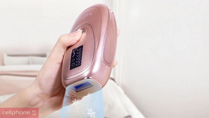 Công nghệ máy triệt lông Halio IPL Cooling Hair Removal Device