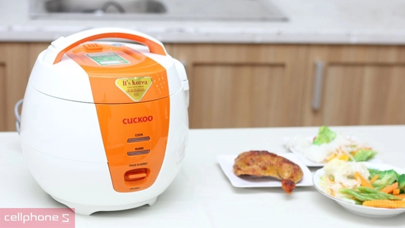 Nồi cơm điện Cuckoo 1 lít CR-0661 - Thiết kế hiện đại, đa chức năng