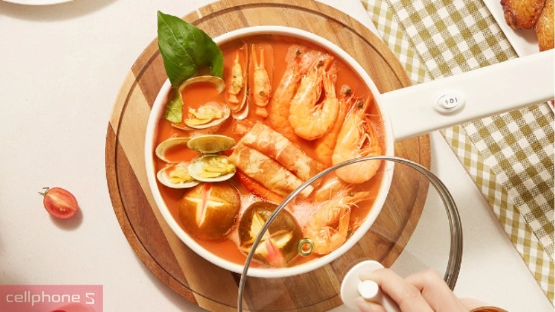 Nồi cơm điện đa năng Gaabor 2 lít GR N20A- Nhựa cao cấp, công suất lên đến 600W