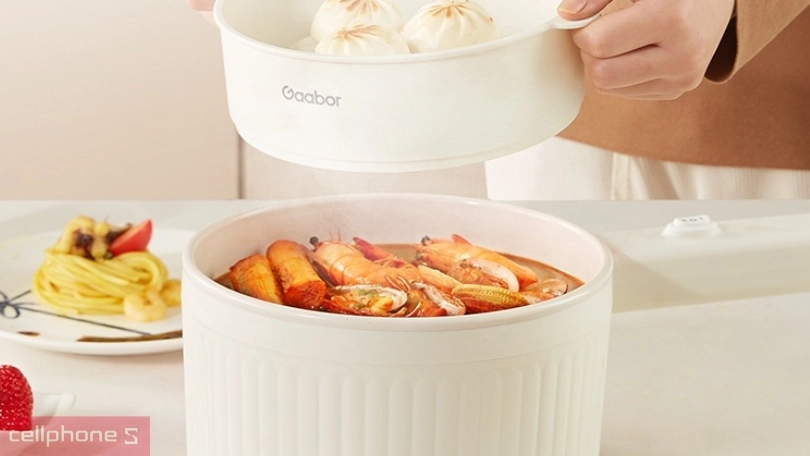 Vì sao nên mua nồi cơm điện đa năng Gaabor 2 lít GR N20A?