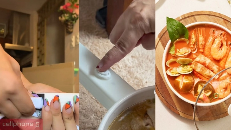 Nồi cơm điện đa năng Gaabor 2 lít GR N20A- Nhựa cao cấp, công suất lên đến 600W