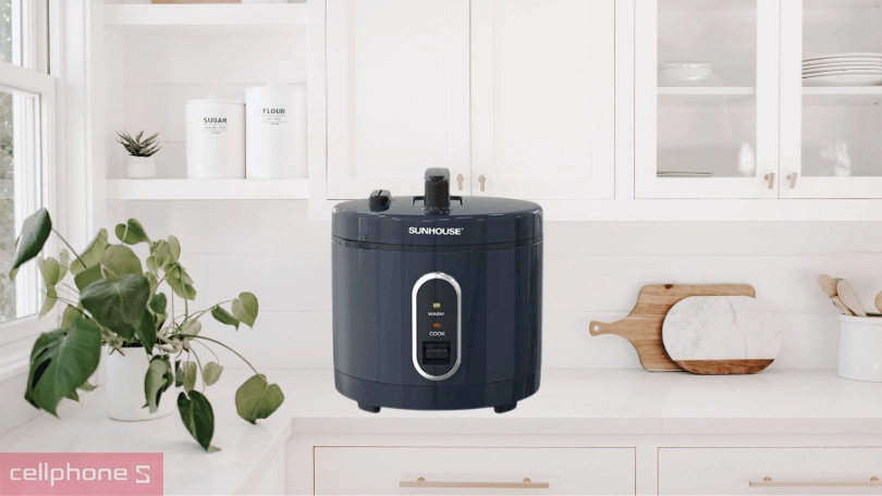 Vì sao nên mua Nồi cơm nắp gài Sunhouse 1.8 lít SHD8632?