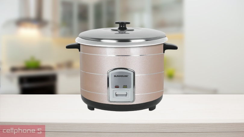 Vì sao nên mua nồi cơm nắp rời Sunhouse 1.2 lít SHD8105?